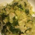 鹵もふもふ鹵's cooksnap of when they made 超簡単♪白菜とキャベツのホットサラダ★.