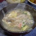 そばかす美人's cooksnap of when they made 残り物中華スープ！！.