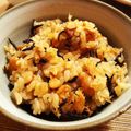 ふわふわのえる's cooksnap of when they made ひじきの煮物でひじき炊き込みご飯♪.