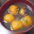 ３９まま's cooksnap of when they made かぼちゃ団子のお汁粉～冬至簡単メニュー☆.