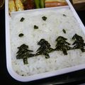 ゆいランラン's cooksnap of when they made お弁当を海苔で簡単♫柄弁～がらべん～.