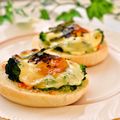 さとみわ's cooksnap of when they made 桜えび×ブロッコリーあっさりトースト　.
