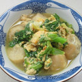 あっこ姉's cooksnap of when they made 菜の花とお麩の卵とじ.