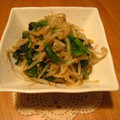 じゃんあに's cooksnap of when they made ほうれん草ともやしの胡麻和え.