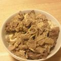 ジョリポン's cooksnap of when they made えのきが入ってちょっとヘルシーな牛丼　.