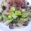 すまいるゆっきー's cooksnap of when they made ☆長芋としめじとアボカドのバターソテー☆.