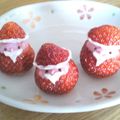 綾奏稟's cooksnap of when they made 苺とチョコでサンタさんの作り方.