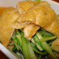 cocoりえ's cooksnap of when they made 5分でできちゃう！水菜と油揚げの煮浸し.