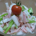 パルタ３２６'s cooksnap of when they made セロリと大根とハムのマリネ.