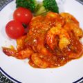 戦うコックサン's cooksnap of when they made お弁当に☆簡単えびチリ.