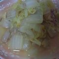 ちょこ８７７'s cooksnap of when they made 「白菜とシーチキンの煮びたし」改良版★.