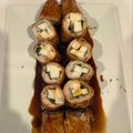 YesYU's cooksnap of when they made ✿お弁当にも 大葉と長芋の肉巻き✿.