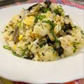 よしよしのキッチン☆'s cooksnap of when they made おうちランチ「簡単！高菜チャーハン」.