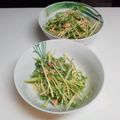 ぽんこ♡'s cooksnap of when they made 切って混ぜるだけ②♪水菜サラダ.