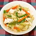 ★しょーこ★'s cooksnap of when they made 豆腐と野菜のみそいため.