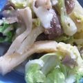 ユーロン's cooksnap of when they made 塩もみ白菜と蒸しキノコの旨み和え.
