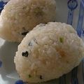 リらっくま's cooksnap of when they made 松茸風味★おにぎり.