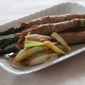 勇気凛りん岸田夕子's cooksnap of when they made 大葉にんにく醤油で♪アスパラ肉巻き.