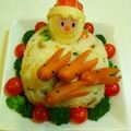 虎鉄くん's cooksnap of when they made クリスマス　ゆでたまごサンタ.