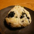 あおはと's cooksnap of when they made 海苔・ネギ・ごま☆手抜き混ぜおむすび.