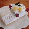 Nekozame's cooksnap of when they made ✿デコレーションケーキは棒付きチョコで✿.