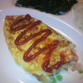 知世はミステリアス's cooksnap of when they made チーズとキャベツの☆とろ～りオムレツ.