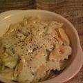 やわらかタオル's cooksnap of when they made ファルファレのゴルゴンゾーラクリーム.