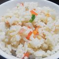 toakari's cooksnap of when they made 鮭のピラフ.