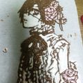 ﾌﾗﾝ's cooksnap of when they made キャラチョコ　銀魂＆荒川の村長.