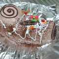ラム子はん's cooksnap of when they made ビスケットで作る☆超簡単ブッシュドノエル.