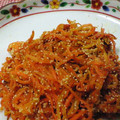 katana1100's cooksnap of when they made 簡単！にんじんとたらこ炒め.