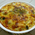 nasubeam's cooksnap of when they made 牡蠣とほうれん草のグラタン.