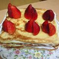さやぴーさん's cooksnap of when they made ★卵焼き器で★ミルクレープ★.