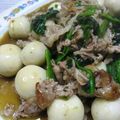 ばじまま's cooksnap of when they made さといもと豚肉のオイスターソース炒め.