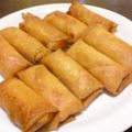 papikun's cooksnap of when they made *お餅と明太マヨの春巻き*.