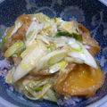 マヤchan's cooksnap of when they made Ｂ級グルメ・油麩丼。.