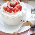 chi❁'s cooksnap of when they made ☆★クリスマスケーキ☆★2010.