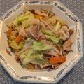 プルンバゴ's cooksnap of when they made 男子絶賛！！肉野菜炒め◀野菜炒め◀◀簡単.