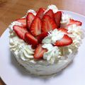 hifumi1232001jp's cooksnap of when they made かんたんクリスマスケーキ.