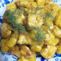 かわみぃこ's cooksnap of when they made 安納芋を使ったニョッキ　クリームソース.