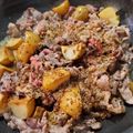 ｸﾏﾘｴ's cooksnap of when they made 牛肉とじゃがいものハニーマスタード炒め.