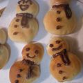 抹茶ロールル's cooksnap of when they made クリスマスに☆雪だるま☆スノーマンパン☆.