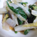 ユーロン's cooksnap of when they made ♪ほうれん草と白菜のお浸し♪.