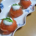 ゆめぽっこ's cooksnap of when they made スモークサーモンの手鞠♫クリームチーズ.