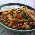 doiko's cooksnap of when they made ケチャップが隠し味！キムチ炒飯　韓国風.