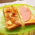 REI_MAM's cooksnap of when they made 和風*チーズおかかトースト.