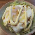 くぼさえ's cooksnap of when they made レンジで簡単とろ〜り☆キャベたま丼.