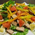 sakuni's cooksnap of when they made 冷凍から揚げｄｅおかずサラダ！.