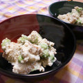 さとっち★'s cooksnap of when they made なめらか濃厚❀枝豆とちくわの白和え.