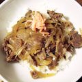 okan.846's cooksnap of when they made 絶品！牛丼.